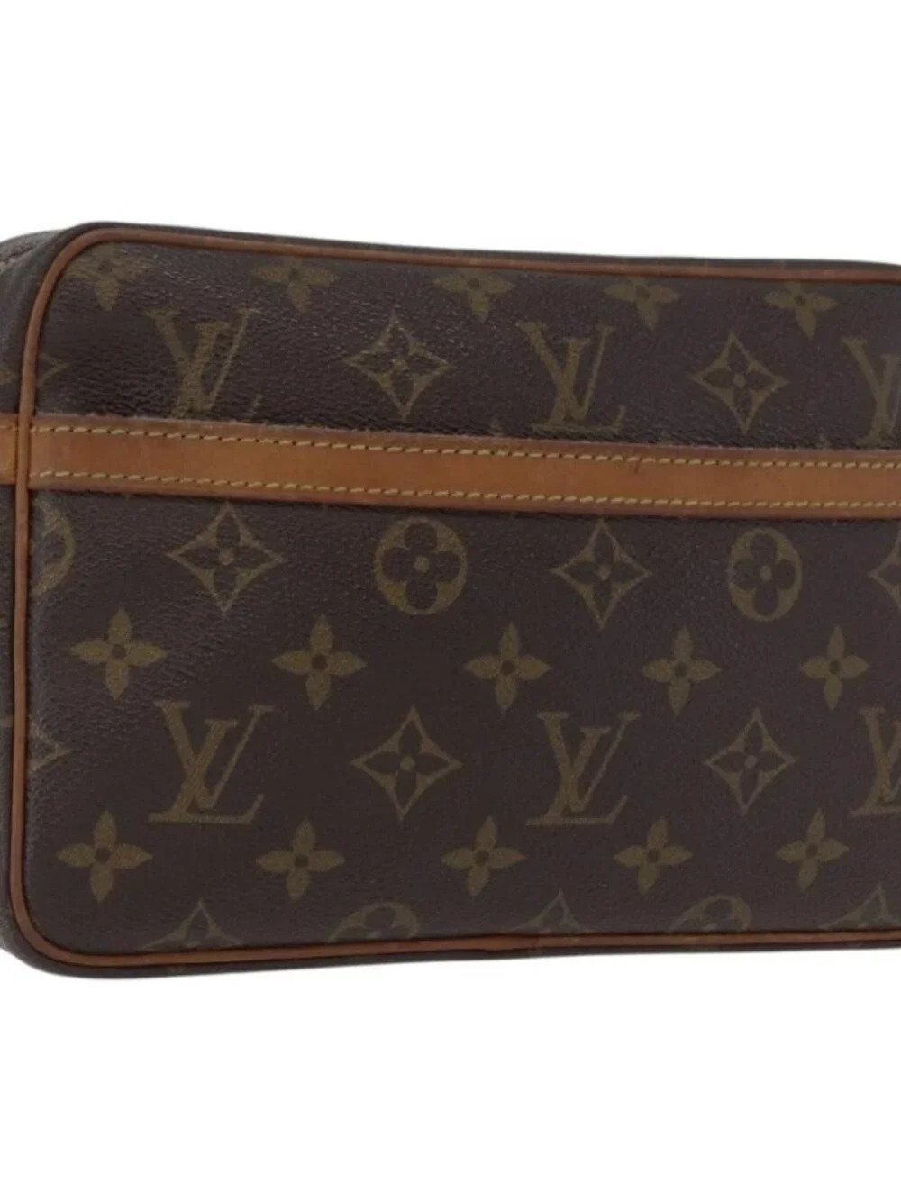LOUIS VUITTON Monogram Compiegne 23 Clutch Bag M51847 LV Auth 172739